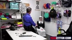 Play Amish Teen Blonde Annie Archer Gets Fucked by Security Cop for Shoplifting in Hardcore Reality Porn Scene